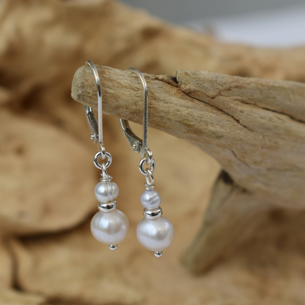 Boucles d'oreilles Akoya